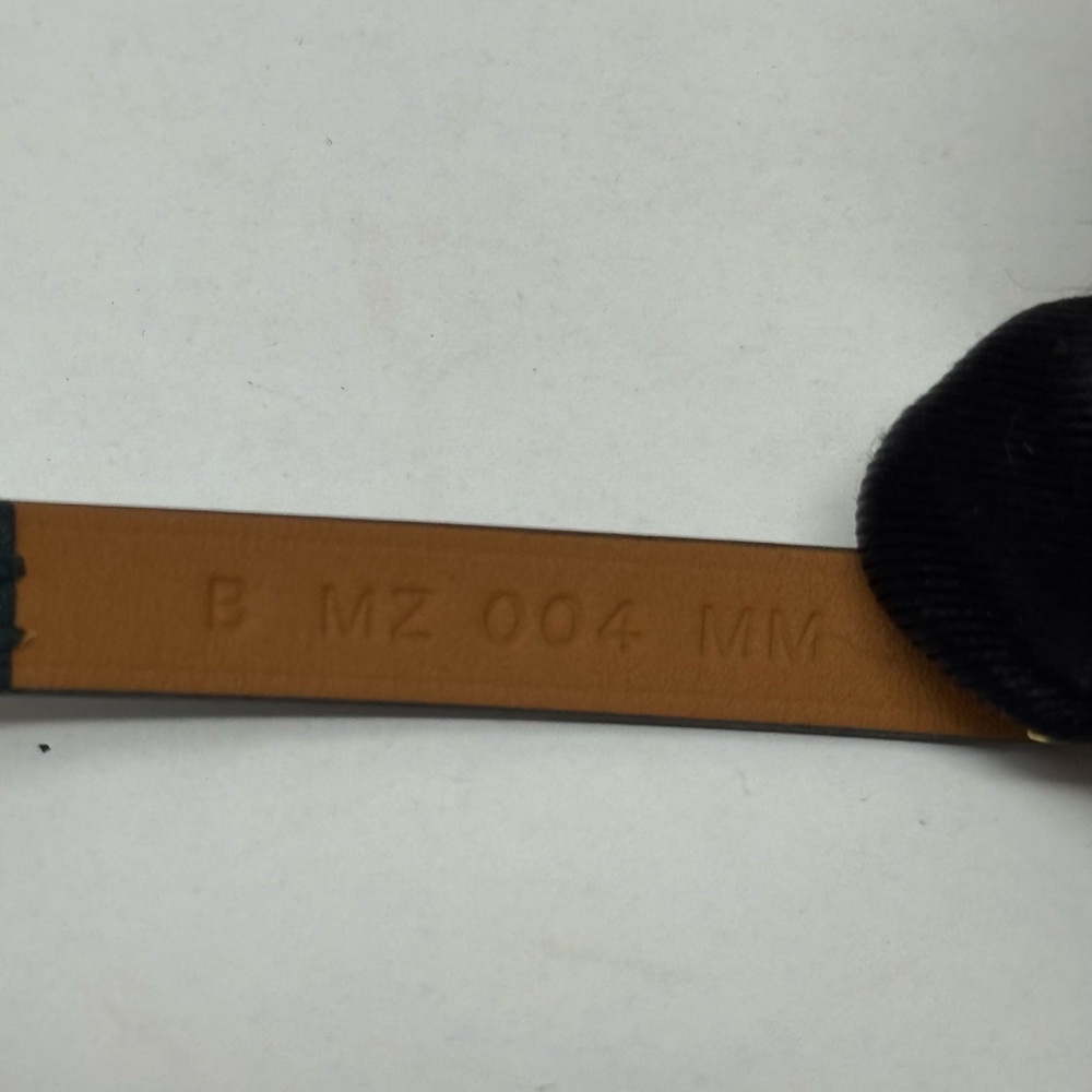 💯Authentic HERMES Rivale Mini Bracelet- deep black/blue - Picture 3 of 5